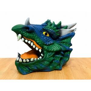 Deluxe Horned Dragon Adult Halloween Costume Mask By Target. 2017 Tounge/Teeth